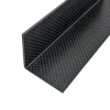 Custom Irregular Twill/Plain Glossy/Matte Carbon Fiber Angle Part