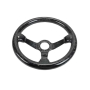 Deep Dish 90mm 75mm High Quality Forged 3K Carbon Fiber Car Racing Steering Wheel
