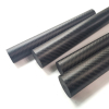 Rod Carbon Fiber Solid 1mm -30mm Diameter Black Custom Customize Resin Surface Dimensions Epoxy